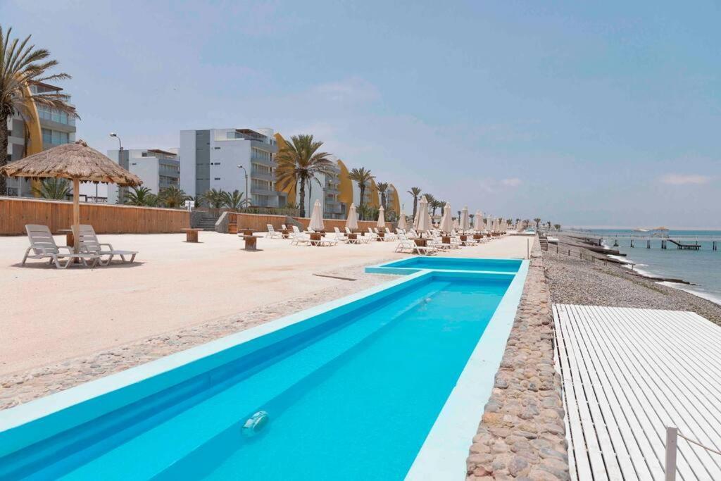 Atlantis Paracas Gran Casa De Playa Full Equipo Exterior foto